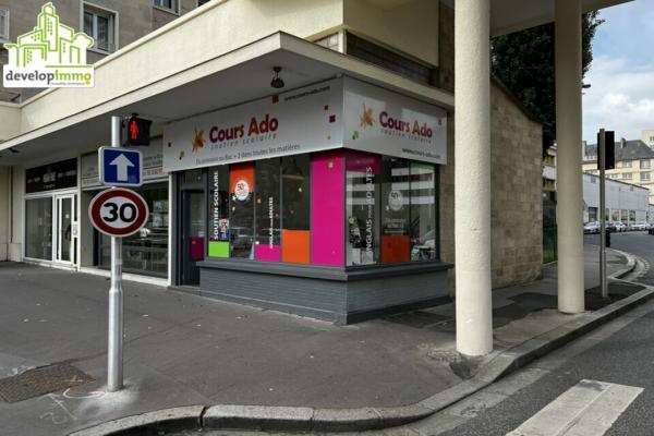 Belle visibilité pour ce local avenue du 6 juin - Vente et location de locaux et bureaux en Normandie