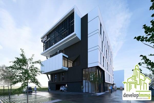 PRODUIT RARE A LA LOCATION  Superbes bureaux neufs de très belle architecture bénéficiant d'une superbe visibilité sur le boulevard périphérique - Vente et location de locaux et bureaux en Normandie