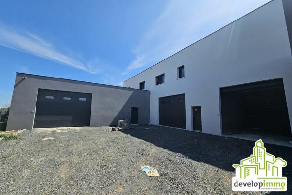 AXE CAEN - OUISTREHAM - LOCAL D'ACTIVITÉS NEUF - Vente et location de locaux et bureaux en Normandie